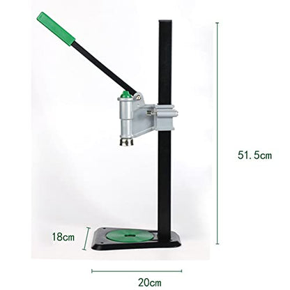 Manual Bottle Capper Tool for Home Brewing,Heavy Duty Strong Metal Easy Action Bench Bottle Capper, Adjustable Height Beer Bottle Capping Machine