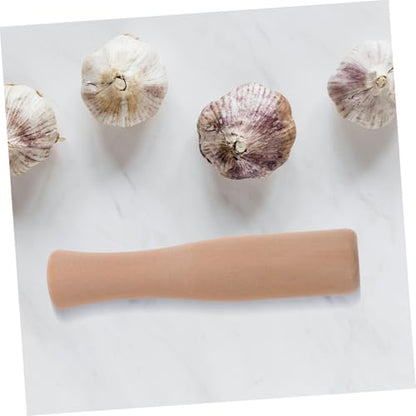 SOLUSTRE 2pcs Garlic Grinder Tool Handheld Kitchen Pestle Food Pounder Spice Sticks Sauerkraut Pounder Canning Stick Tools