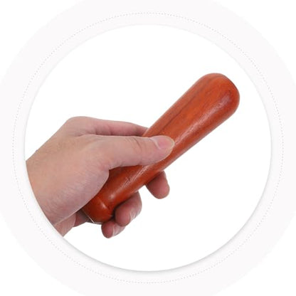 Sauerkraut Pounder: Vegetable Fermentation Tamper - Wood Food Masher - Kitchen Utensils Pestle Stick For Mason Jar Cabbage Garlic Grinding Tool