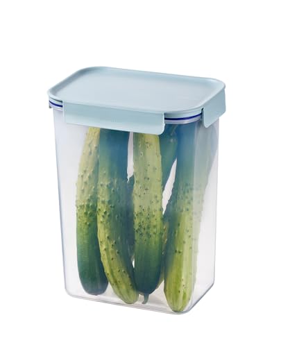 LocknLock Classic-Plus Plastic Food Storage Container | Airtight Plastic Food Storage Containers with Lids | BPA Free Stackable Food Storage for Meal Prep, Leakproof, Freezer & Dishwasher Safe, 3.8L - size: 3.8L