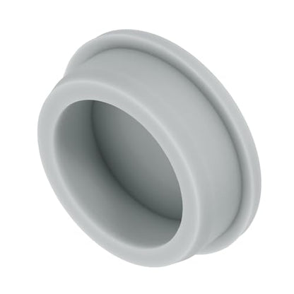 uxcell Silicone Rubber Plug, High Temp Round Hole Plug Waterproof Rubber Stopper Pipe End Caps Fit 43.5mm/1.71" for Bathtub Bottle Sealing, Grey - size: 43.5mm/1.71"