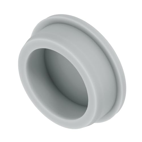 uxcell Silicone Rubber Plug, High Temp Round Hole Plug Waterproof Rubber Stopper Pipe End Caps Fit 43.5mm/1.71" for Bathtub Bottle Sealing, Grey - size: 43.5mm/1.71"