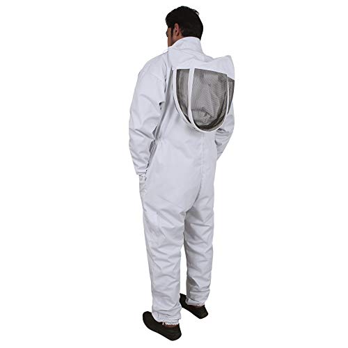 Sparx Sports Professional Full Body Beekeeping Suit Bee Keeping Costume, with Veil Hood (2XL)