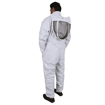 Sparx Sports Professional Full Body Beekeeping Suit Bee Keeping Costume, with Veil Hood (2XL)