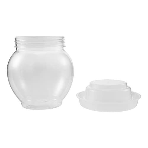 Garneck Transparent Airtight Fermenting Jar for Pickling Large Capacity Vegetable Storage Container Design for Kimchi Sauerkraut and More