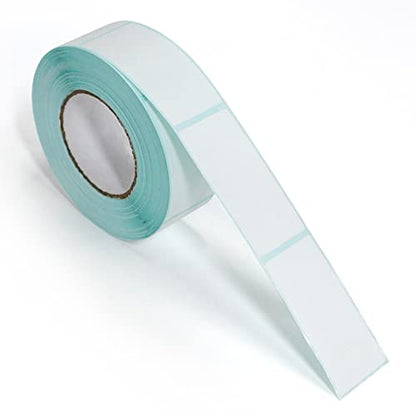 L LIKED Blank 1 x 2 Inch Dissolvable Labels for Food Rotation Prep roll of 350 (2 Rolls)