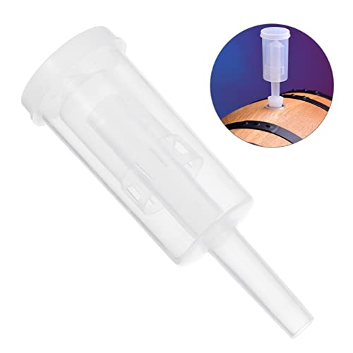 LABRIMP 2pcs Plastic One-way Valves for Home Brewing Three-piece Check Valve for Wine and Juice Fermentation Airtight Design