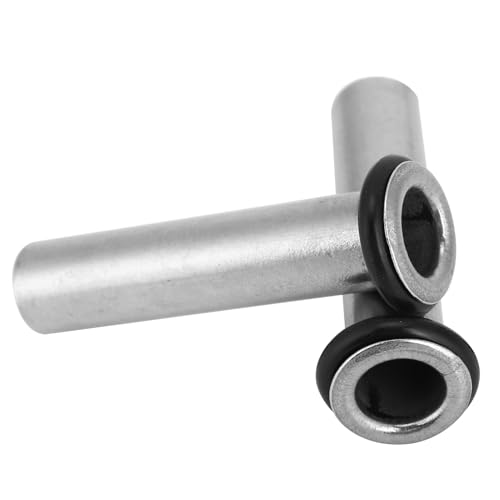 Dip Tube Gas In Tube Kit 2Pcs Gas Dip Tube, Stainless Steel Gas in Dip Tube with Leakproof Rubber O, Dip Tube Gas In and Liquid Out for Homebrew Draft Beer Cornelius Corny Keg