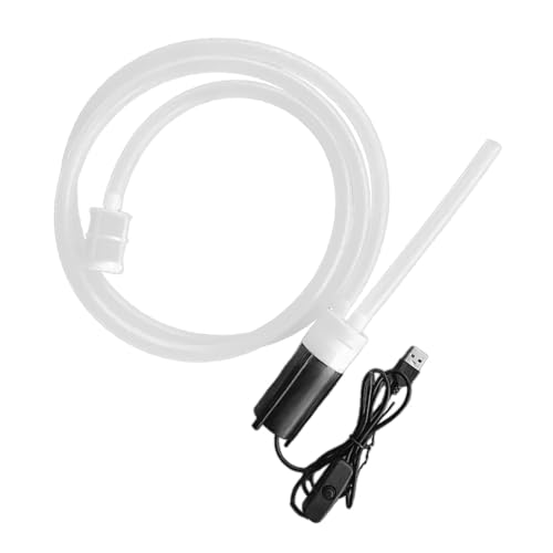 Automatic Siphon Pumps For Home Brewing Quiet Operations Silicone Construction Wine Beer Transfer Electric Wine Transfer - size: 1m