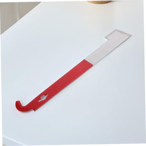 3pcs J Shaped Stainless Steel Beekeeping Hive Tool Frame Lifter Scraper for Efficient Hive Maintenance Essential Supplies for Beginner Beekeepers