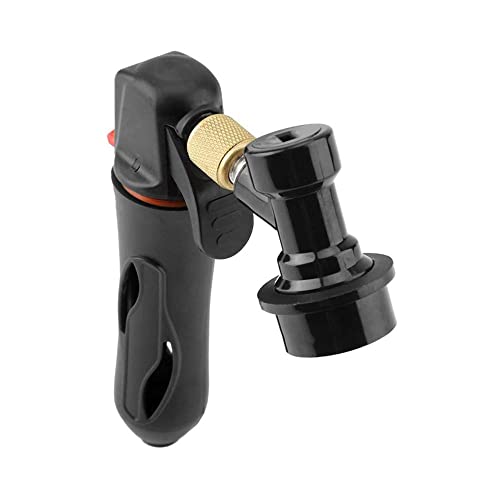 SagaSave Portable Keg Charger CO2 Injector Handheld Co2 Keg Charger Easy to Use for Homebrew Soda Valve(Random Color)