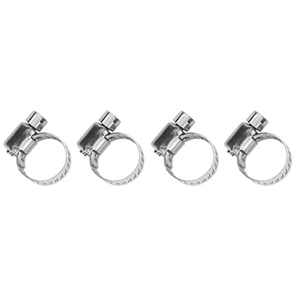 4PCS Ball Lock Disconnect Set,Ball Lock Keg Posts Coupler, Home Brew Threaded Ball Lock Keg Fittings Plastic Quick Connector with Adapter Clamp