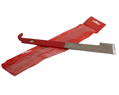 -Professional grade Tempered Steel (40 + HRC) Multifunction Function Hive Tool, large J-hook for prying. Frame Lifter and Scraper,10-1/2-Inch