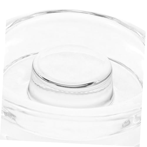 Healifty Wide Mouth Fermentation Glass Weight Heavy Stone for Home Canning 1 Piece for Pickling Vegetables and Fermenting Reusable Compatible Mason Jars