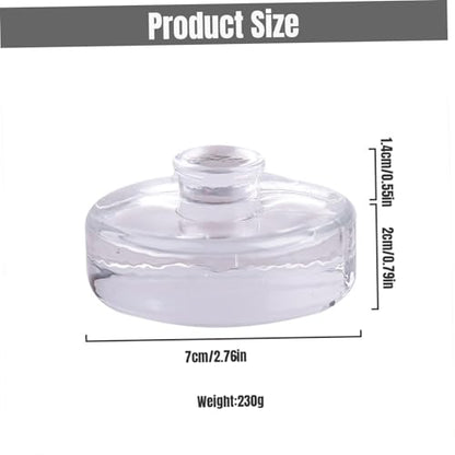 Fermenting Weights with Handle 230g Fermentation Weights Glass for Fermenting Sauerkraut Pickles Kimchi Transparent 2.8in for Wide Mouth Jars