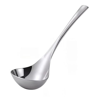 Small Ladle Spoon for Gravy, 8" 304 Stainless Steel Ladle with Hollow Handle,1-Pack