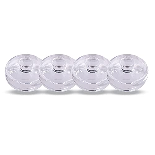 Eleganttime 4 Pack Easy Grip Handle Glass Fermentation Weights Great Mason Jar Wide Mouth Canning Fermenting Pickling Sourkrout Kraut Weight Fermentation Kit - color: Glass Weight with grip-4pcs