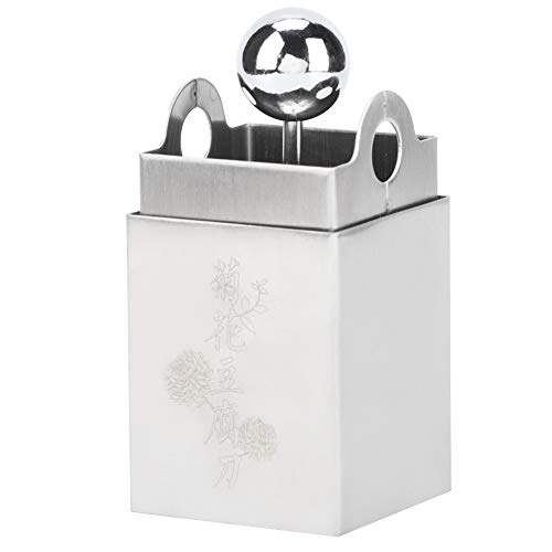 Stainless Steel Tofu Cutter, Practical Square Shaped Tofu Pressing Mold, DIY Tofu Paneer Cheese Knife (Chrysanthemum shape)