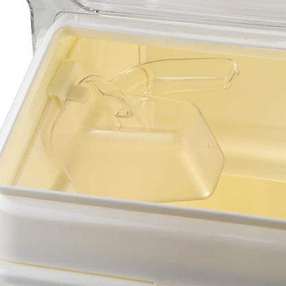 Winco IB-10S Stackable 10 Gallon Ingredient Bin Beige - size: 10 Gallon, style: Shelf Bin