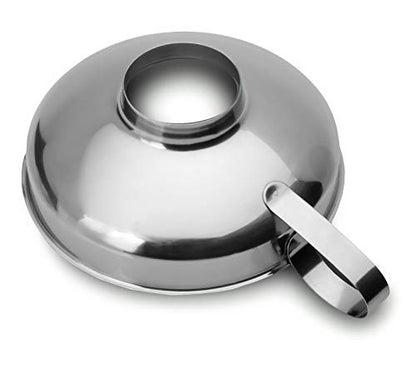Bellemain Stainless Steel Funnel for Kitchen, 4" Mason jar Funnel - color: Mason Jar Funnel, size: 4"