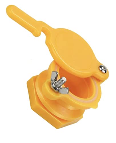 House Naturals 2 Gallon Plastic Honey Food Grade Bucket with Honey Gate for Beekeeping and Lid BPA Free, Made in USA
