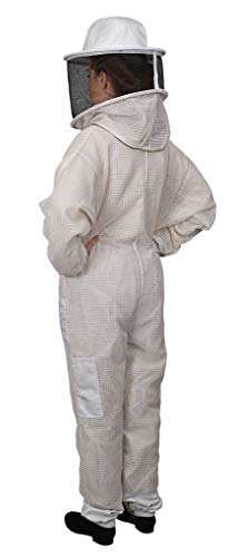 Humble Bee 420 Ultravent Beekeeping Suit with Round Veil - size: Large