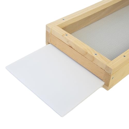 Lehman's Stoney Acres Screened Bottom Board for 5-Frame Nuc and Langstroth Hive, Durable, Stable Foundation Beehive Base, Essential Hive Management Tool