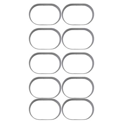 Cabilock 10pcs Stainless Steel Cheese Creative Chocolate and Cake Mould for Baking Easy Demoulding Cleaning for Home and Use Baking Tool