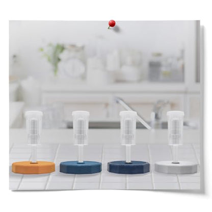 Wide Mouth Mason Jar Fermentation Lids - Turns Your Jar Into A Fermentation Vessel - Lid With Hole & Grommet For Airlock - Fits Wide Mouth Mason Jars (4 Lids & 4 Three Piece Airlocks) - style: 4 Lids & 4 Three Piece Airlocks