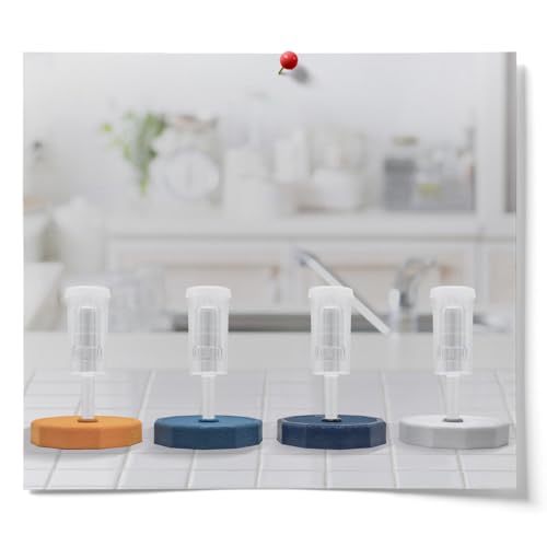 Wide Mouth Mason Jar Fermentation Lids - Turns Your Jar Into A Fermentation Vessel - Lid With Hole & Grommet For Airlock - Fits Wide Mouth Mason Jars (4 Lids & 4 Three Piece Airlocks) - style: 4 Lids & 4 Three Piece Airlocks