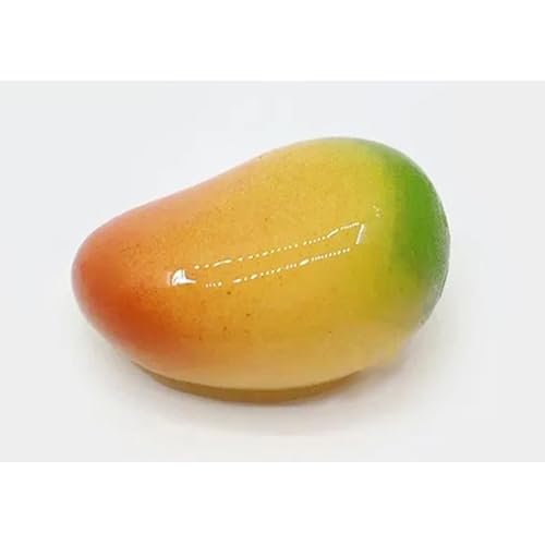OCPO KITCHEN Mango Silicone Mold for Baking Mousse Cake, Fruit French Dessert, Pastry, Chocolate, Ice Cream, Cake Decoration Mold, 3D Mango Shape (10-Cavity) - style: Mango (10-Cavity)