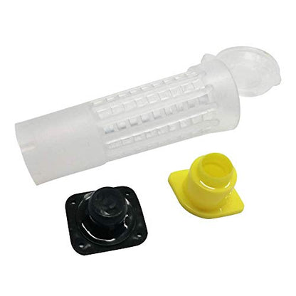 Beekeeping Rearing Cup Kit—Queen Bee Roller Cage 20pcs Equipment Insects Tools Queen Bee Cage Holder Fixtures