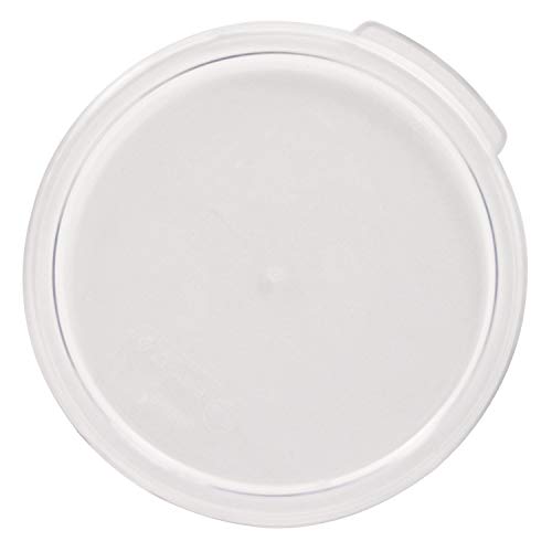 Tiger Chef Clear Lids For 2 And 4 Quart Capacity Commercial Grade Clear Food Storage Round Polycarbonate Containers - size: Lids for 2 & 4 Quart