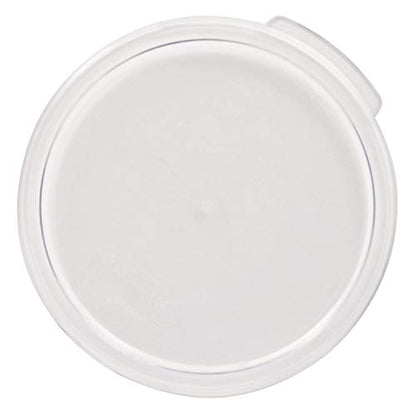 Tiger Chef Clear Lids For 2 And 4 Quart Capacity Commercial Grade Clear Food Storage Round Polycarbonate Containers - size: Lids for 2 & 4 Quart