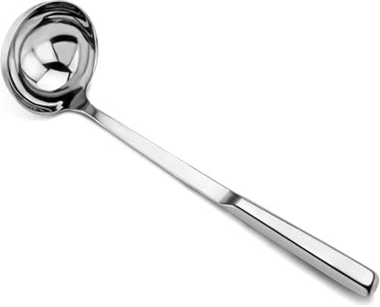 New Star Foodservice 52305 4 oz Hollow Handle Deep Soup Ladle, 13.25", Stainless Steel, Silver - size: 4-oz Deep Soup Ladle (13.25-Inch)