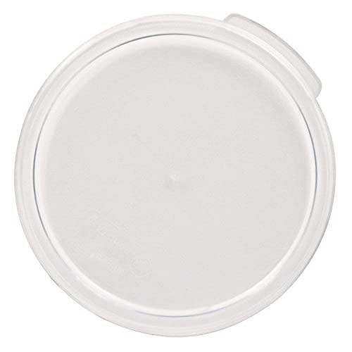Tiger Chef 8 Quart Commercial Grade Clear Food Storage Round Polycarbonate Containers With Clear Lids - size: 8 Quart