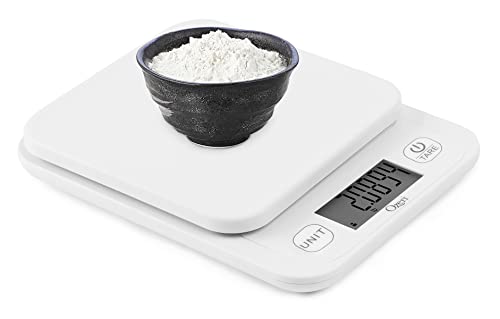 Ozeri Garden and Kitchen Scale II, with 0.1 g (0.005 oz) 420® Variable Graduation Technology® - color: White