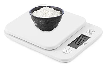 Ozeri Garden and Kitchen Scale II, with 0.1 g (0.005 oz) 420® Variable Graduation Technology® - color: White