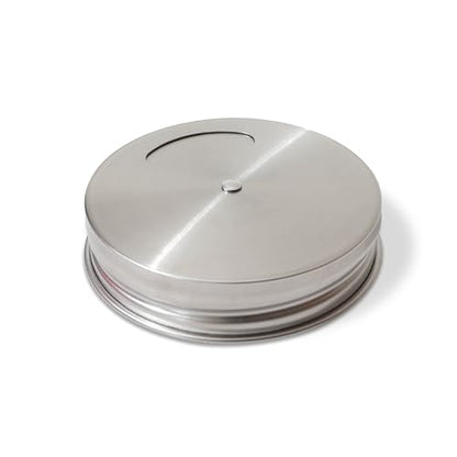 Mason Jar Shaker Lids Stainless Steel – Adjustable Spice & Seasoning Dispenser Tops for Regular Mouth Ball Canning Jars (6 Pack) - style: Regular Mouth