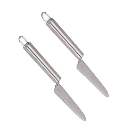 2Pcs Uncapping Knife for Honey, Stainless Steel Beekeeping Scraper Tool for Frame Uncapping, 10.8 Inch Harvesting Equipment for Apiary