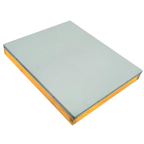 Telescoping Cover 10 Frame Wax Dipped Bee Hive Metal Cover Prevent Rainwater from Seeping Into The Hive - size: 10 Frame