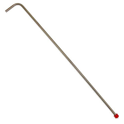 Curved Racking Cane: 27" Long / Stainless Steel / 3/8" Tubing