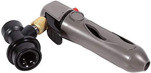 Portable CO2 Keg Charger Kit, Ball Lock CO2 Injector for Draft Beer Dispenser, Compact Homebrew Carbonation Tool for Cornelius Keg, Mini CO2 Regulator for Soda & Beer Kegging Equipment