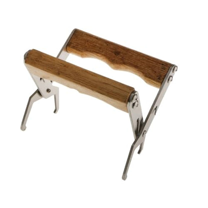 2pcs Wooden Hive Frame Grip Stainless Steel Holder Deep Lifter Beekeeper Tool for Bee Frames with Foundation