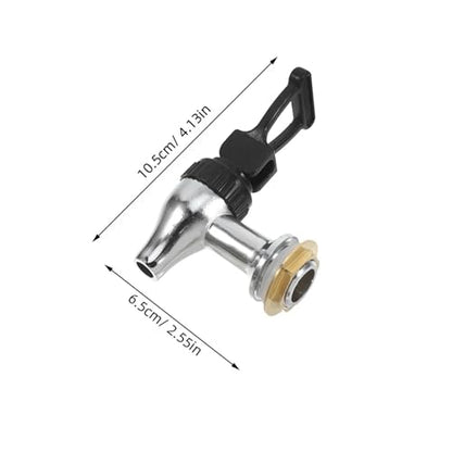 Spigot For Beverage Dispenser 4Pcs Replacement Spigot for Beverage Dispenser Stainless Steel Drink Container Faucet Smooth Flow Tap