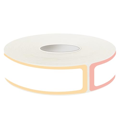 500 Pcs Removable Labels, Morandi Removable Freezer Labels Water Oil Resistant with Perforation Line (1x 3 inch) - color: Morandi, size: 1 x 3 Inch