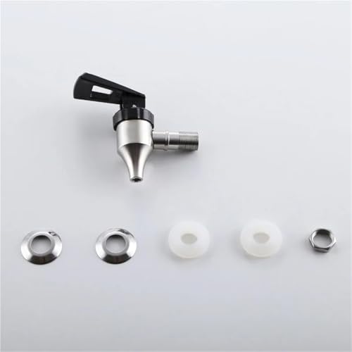 Spigot For Beverage Dispenser 2pcs 304 Stainless Steel Beverage Drink Dispenser Wine Barrel Spigot Water Faucet Tap Bottles Juice Machines