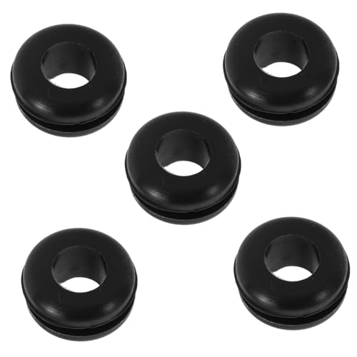 5pcs One-way Valve Rubber Fermenter Grommet Set, Airlock Gasket Ring for Home Brewing Wine and Beer Fermentation, Compatible with Mason Jar Drilled Lids