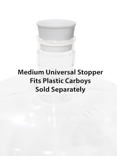 Medium Universal Carboy Bungs-Drilled-Set of 2