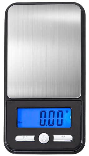American Weigh Scales Digital Pocket Scale AC SERIES 150g x 0.01g | High Precision 0.001g Accuracy Mini Gram Scale for Kitchen, Lab, Jewelry, Coin Scale, Small Digital Gram Scale Portable Travel Scale - size: 150g x 0.01g